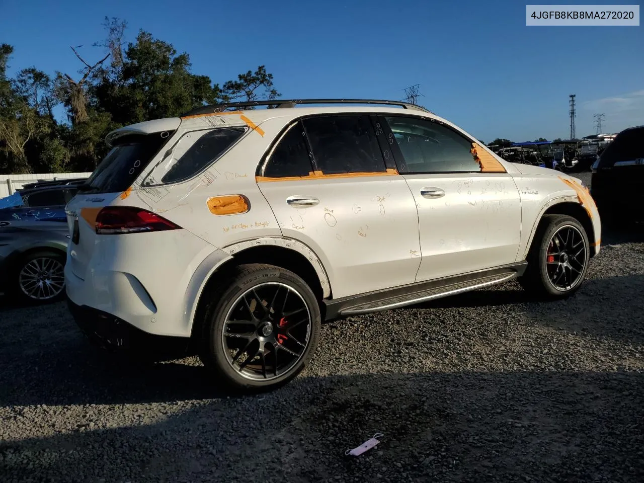 2021 Mercedes-Benz Gle 63 Amg 4Matic VIN: 4JGFB8KB8MA272020 Lot: 79944304