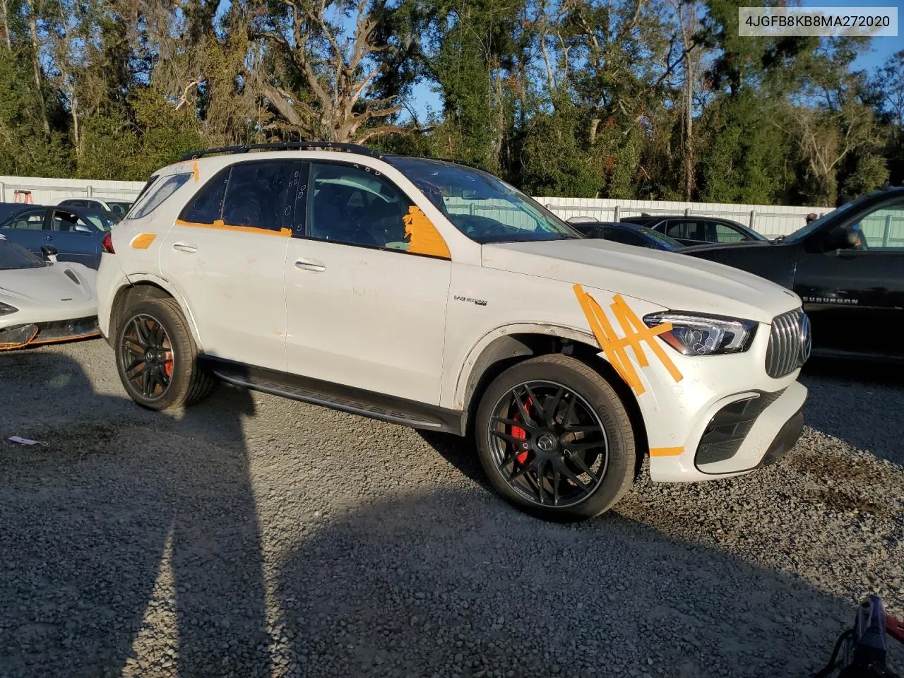 2021 Mercedes-Benz Gle 63 Amg 4Matic VIN: 4JGFB8KB8MA272020 Lot: 79944304