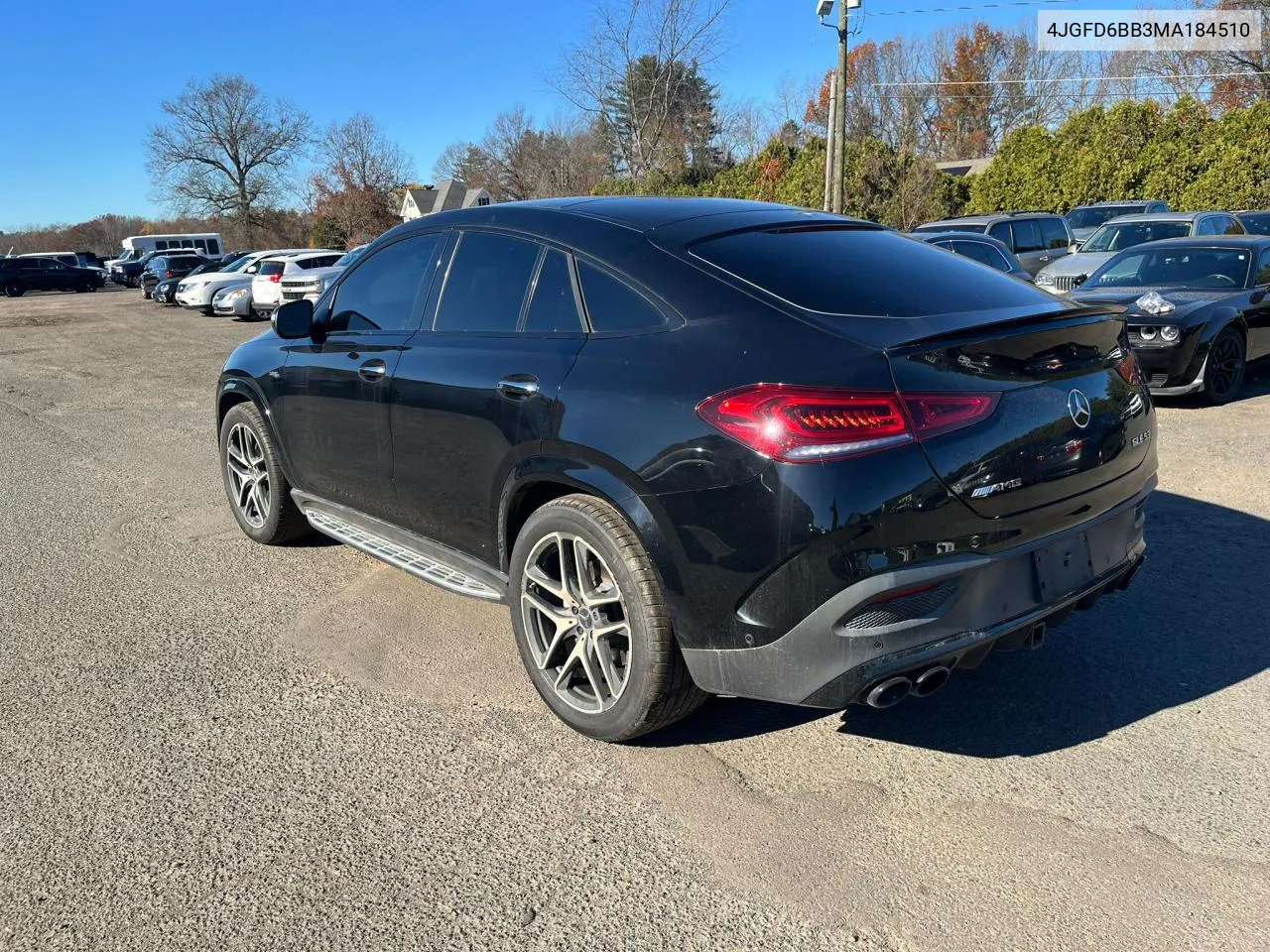 2021 Mercedes-Benz Gle Coupe Amg 53 4Matic VIN: 4JGFD6BB3MA184510 Lot: 80959794