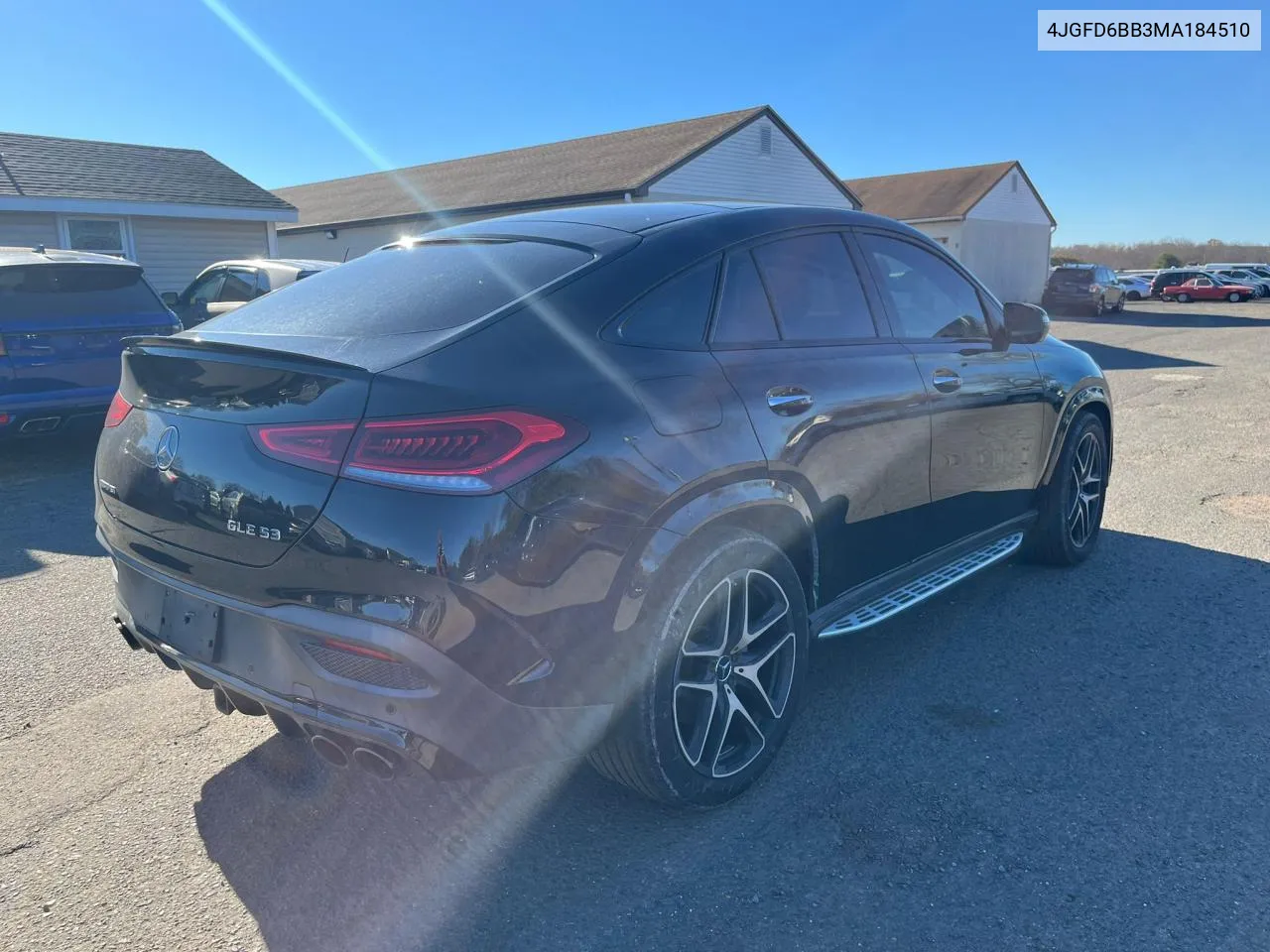 2021 Mercedes-Benz Gle Coupe Amg 53 4Matic VIN: 4JGFD6BB3MA184510 Lot: 80959794