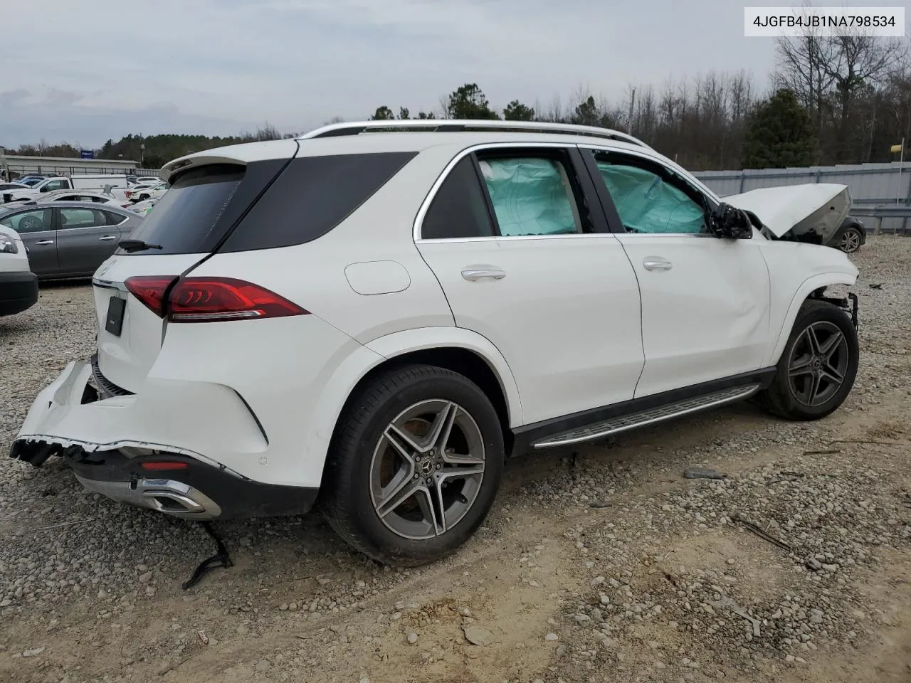 2022 Mercedes-Benz Gle 350 VIN: 4JGFB4JB1NA798534 Lot: 42423484