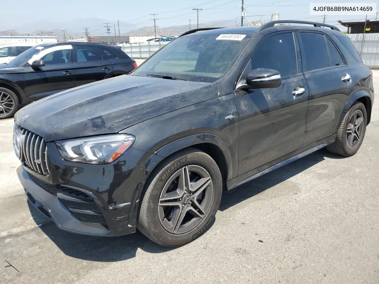 2022 Mercedes-Benz Gle Amg 53 4Matic VIN: 4JGFB6BB9NA614659 Lot: 56448104