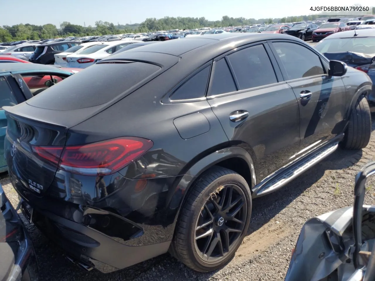 2022 Mercedes-Benz Gle Coupe Amg 53 4Matic VIN: 4JGFD6BB0NA799260 Lot: 56703234