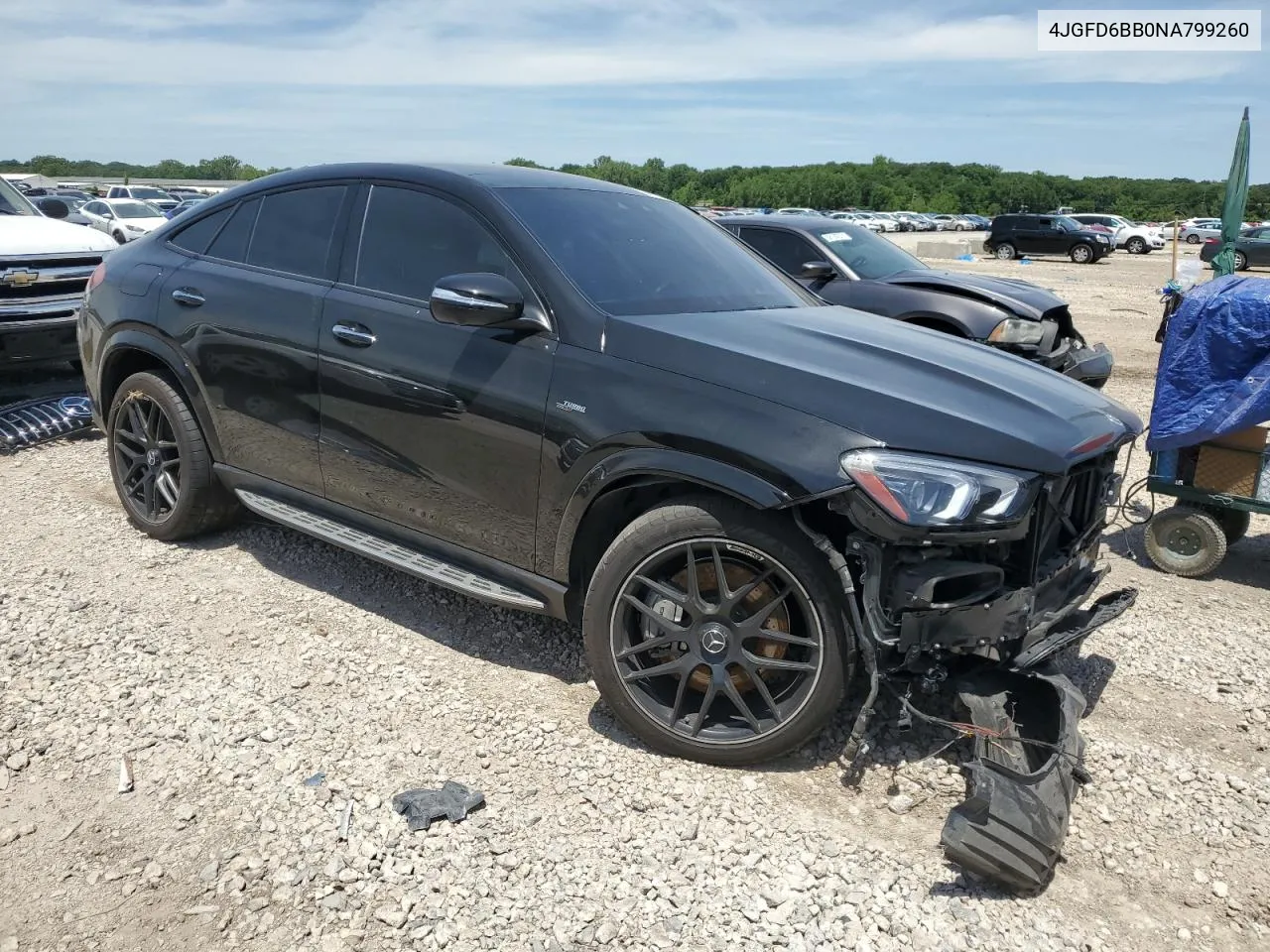 2022 Mercedes-Benz Gle Coupe Amg 53 4Matic VIN: 4JGFD6BB0NA799260 Lot: 56703234