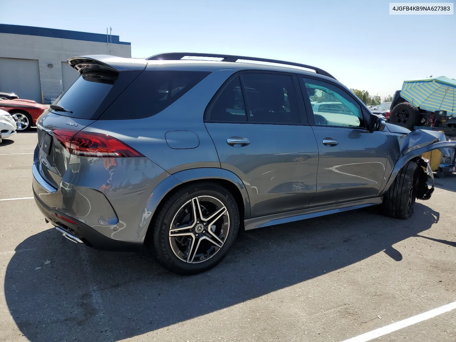 2022 Mercedes-Benz Gle 350 4Matic VIN: 4JGFB4KB9NA627383 Lot: 65421134