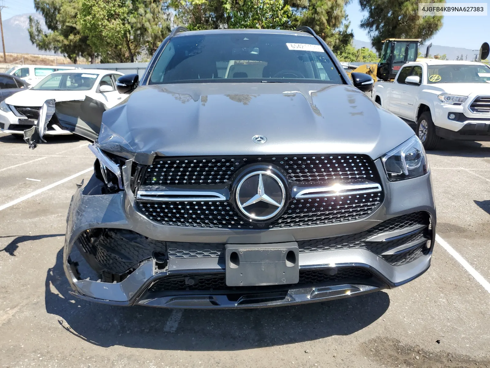 2022 Mercedes-Benz Gle 350 4Matic VIN: 4JGFB4KB9NA627383 Lot: 65421134