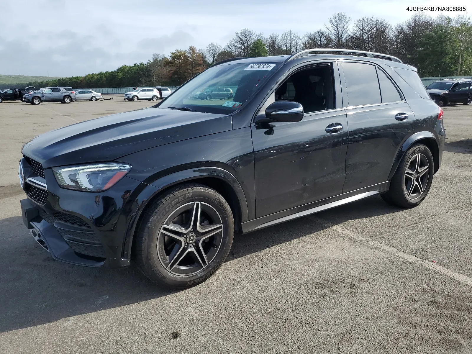 2022 Mercedes-Benz Gle 350 4Matic VIN: 4JGFB4KB7NA808885 Lot: 66506854