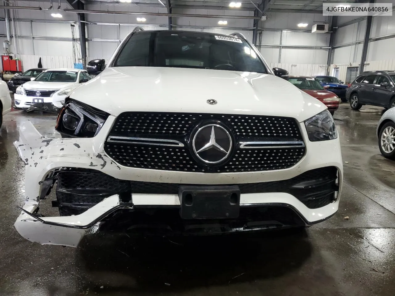 2022 Mercedes-Benz Gle 350 4Matic VIN: 4JGFB4KE0NA640856 Lot: 66953014