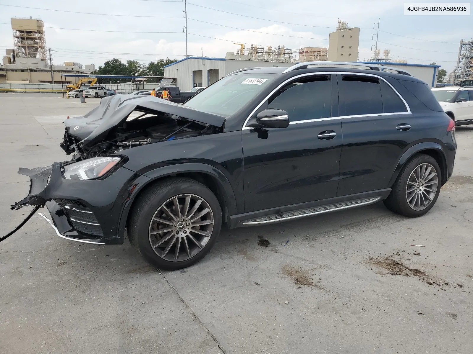 2022 Mercedes-Benz Gle 350 VIN: 4JGFB4JB2NA586936 Lot: 67572144