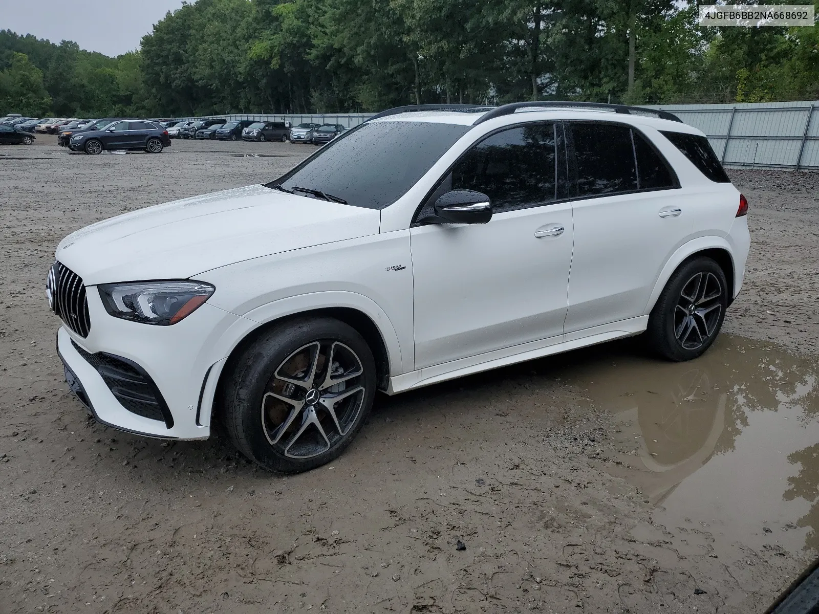 2022 Mercedes-Benz Gle Amg 53 4Matic VIN: 4JGFB6BB2NA668692 Lot: 67587814