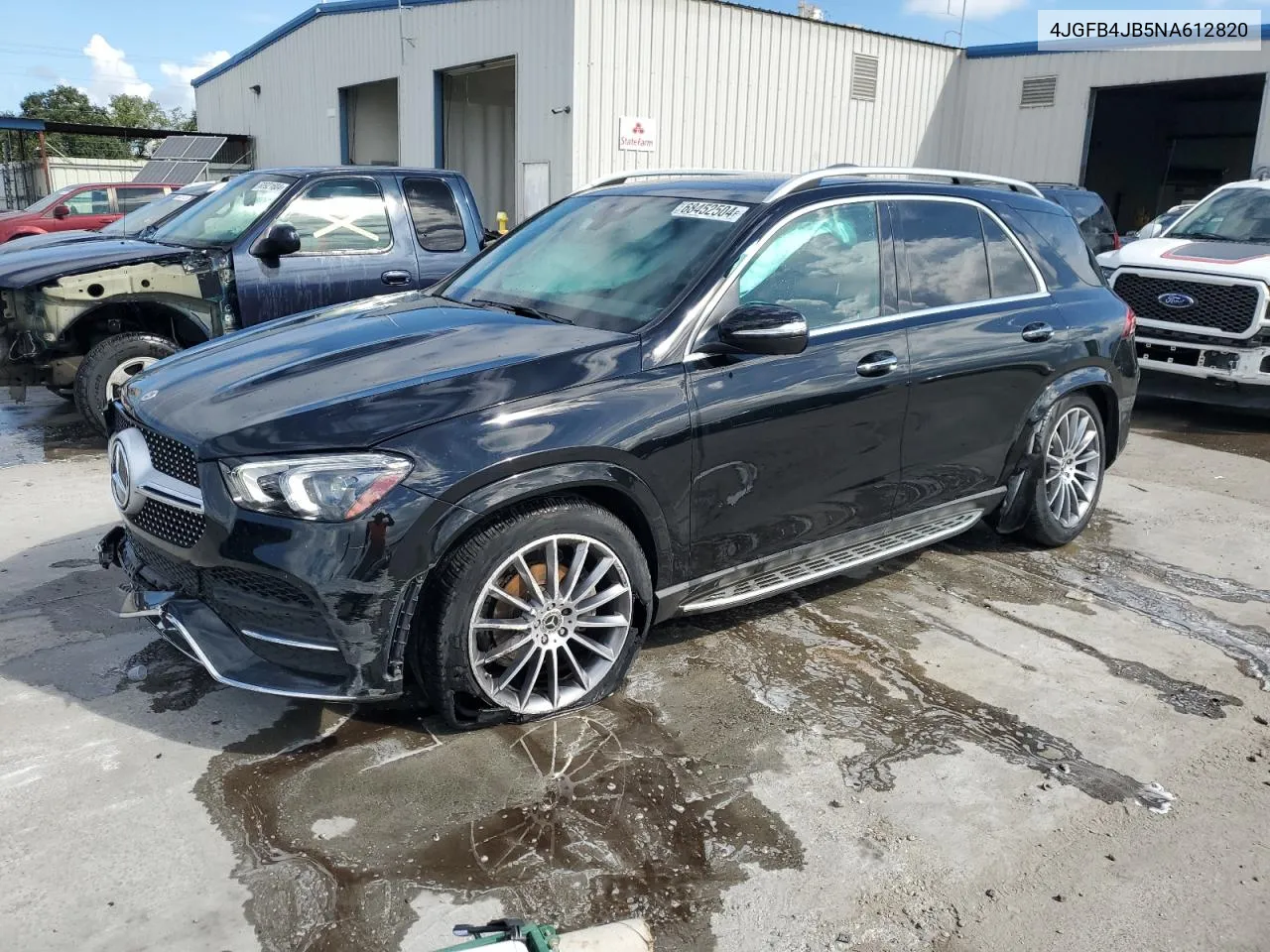 2022 Mercedes-Benz Gle 350 VIN: 4JGFB4JB5NA612820 Lot: 68452504