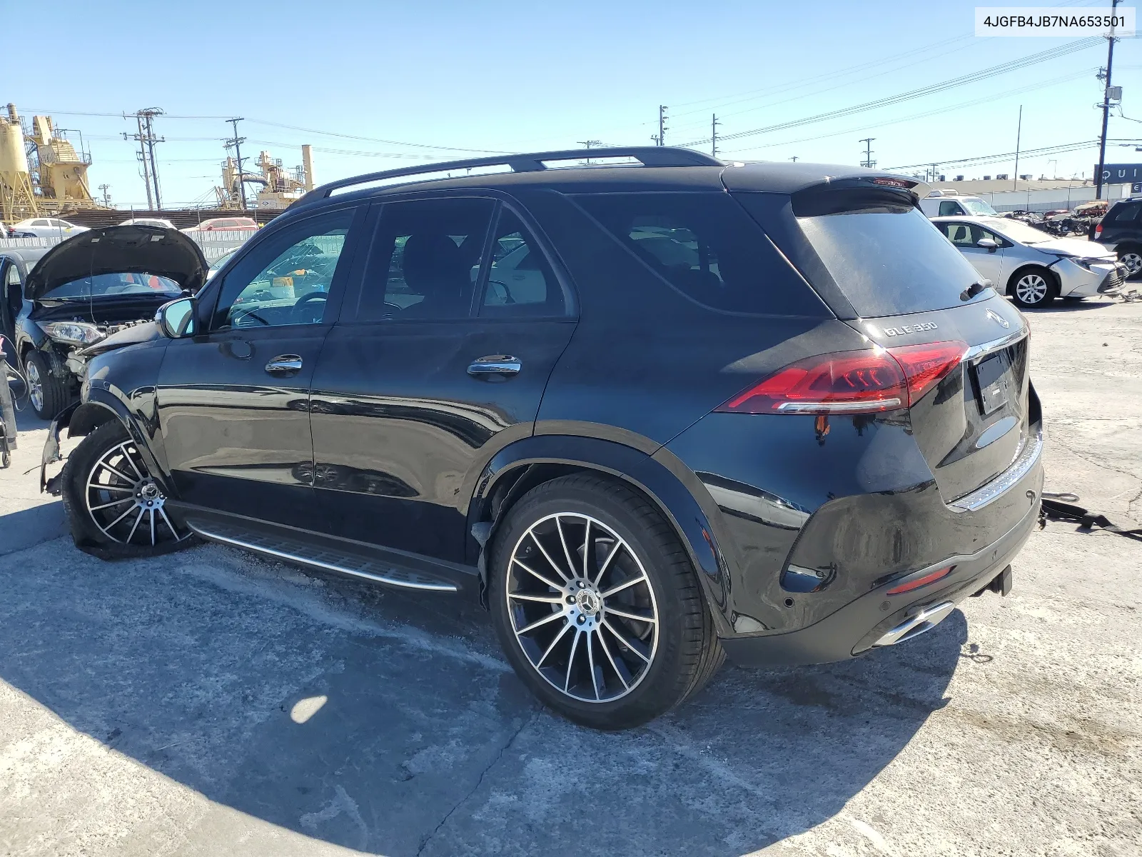 2022 Mercedes-Benz Gle 350 VIN: 4JGFB4JB7NA653501 Lot: 68752314