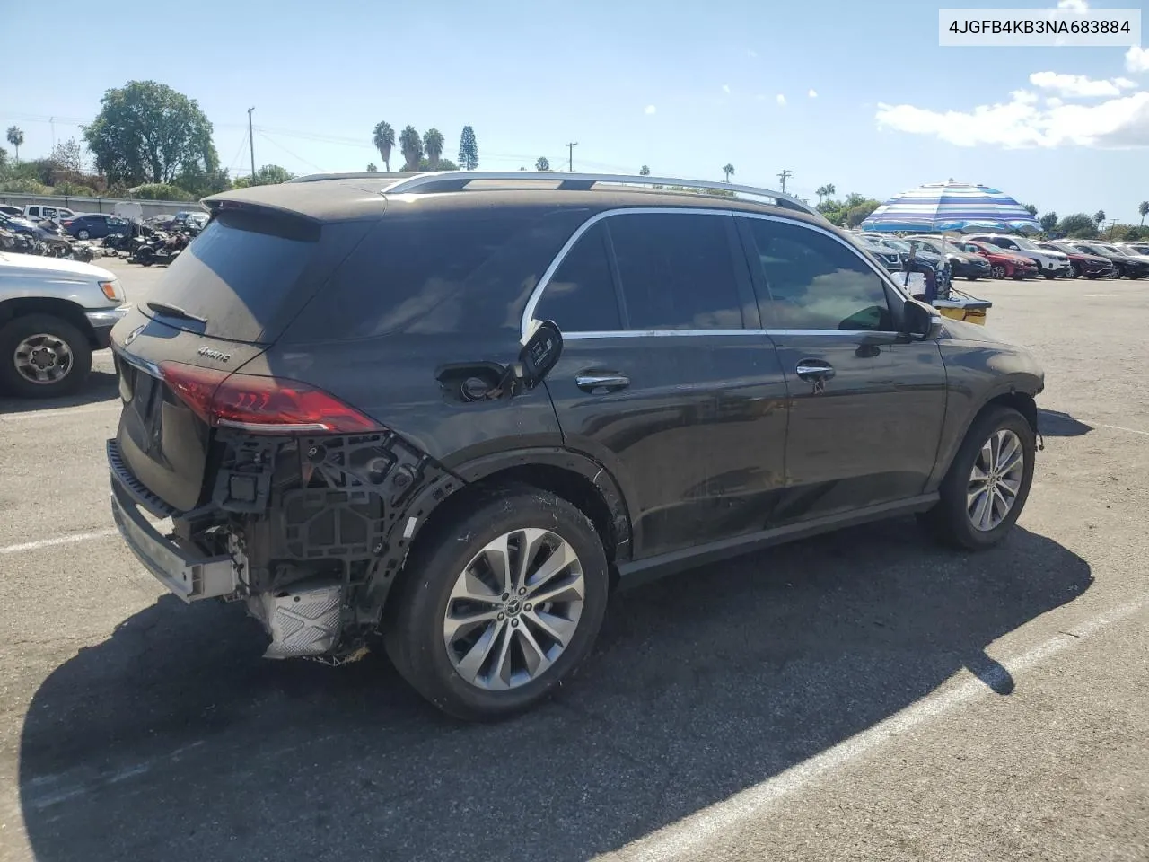 4JGFB4KB3NA683884 2022 Mercedes-Benz Gle 350 4Matic