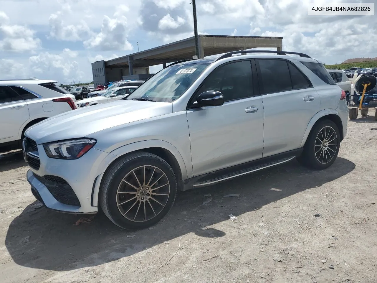 2022 Mercedes-Benz Gle 350 VIN: 4JGFB4JB4NA682826 Lot: 70177074