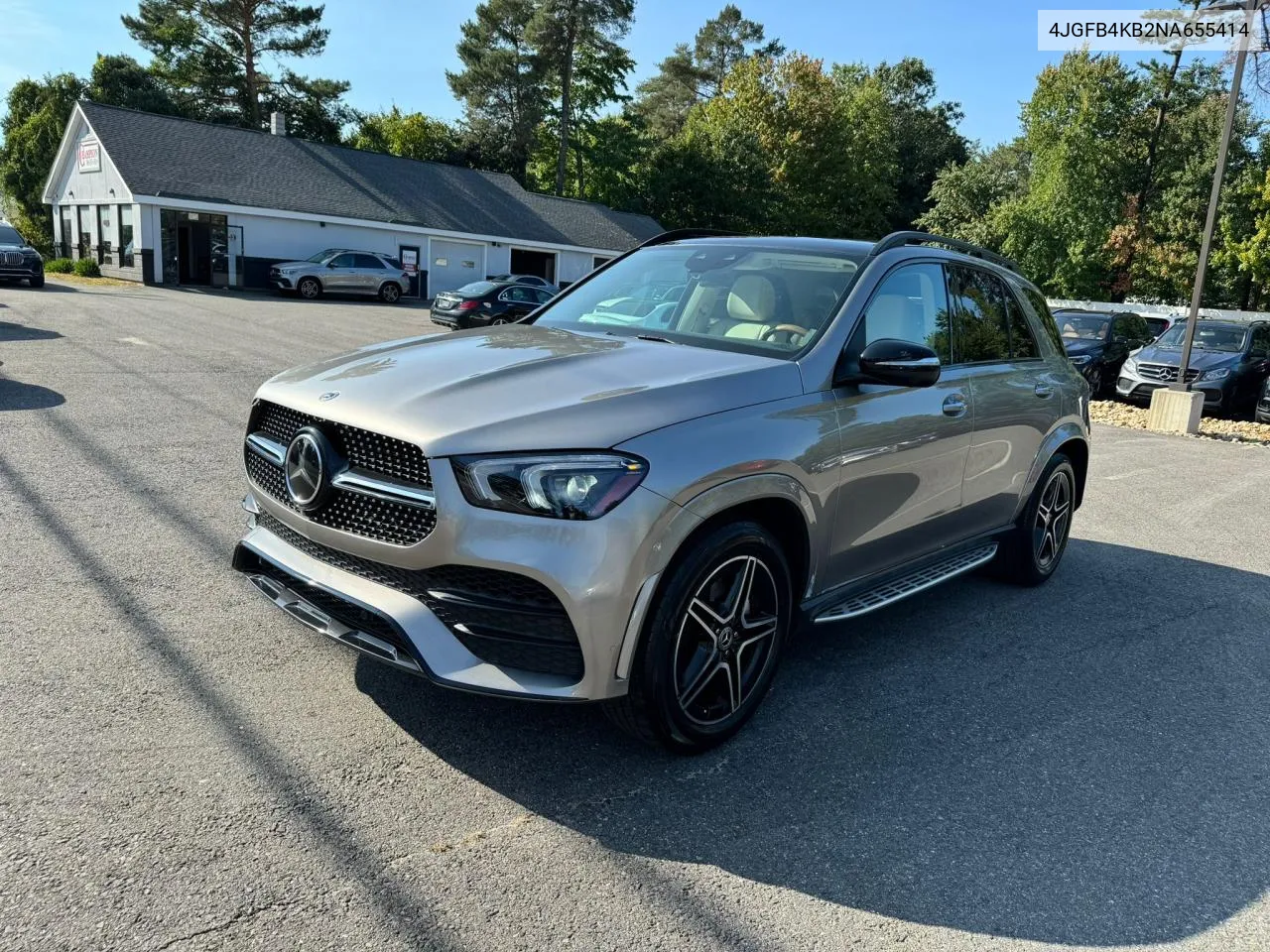 2022 Mercedes-Benz Gle 350 4Matic VIN: 4JGFB4KB2NA655414 Lot: 71477084