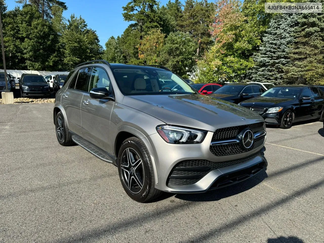 2022 Mercedes-Benz Gle 350 4Matic VIN: 4JGFB4KB2NA655414 Lot: 71477084