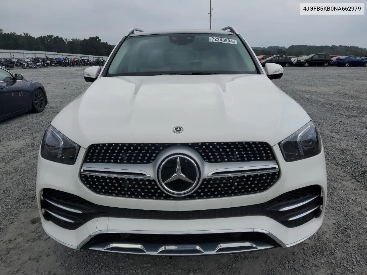 2022 Mercedes-Benz Gle 450 4Matic VIN: 4JGFB5KB0NA662979 Lot: 72243994