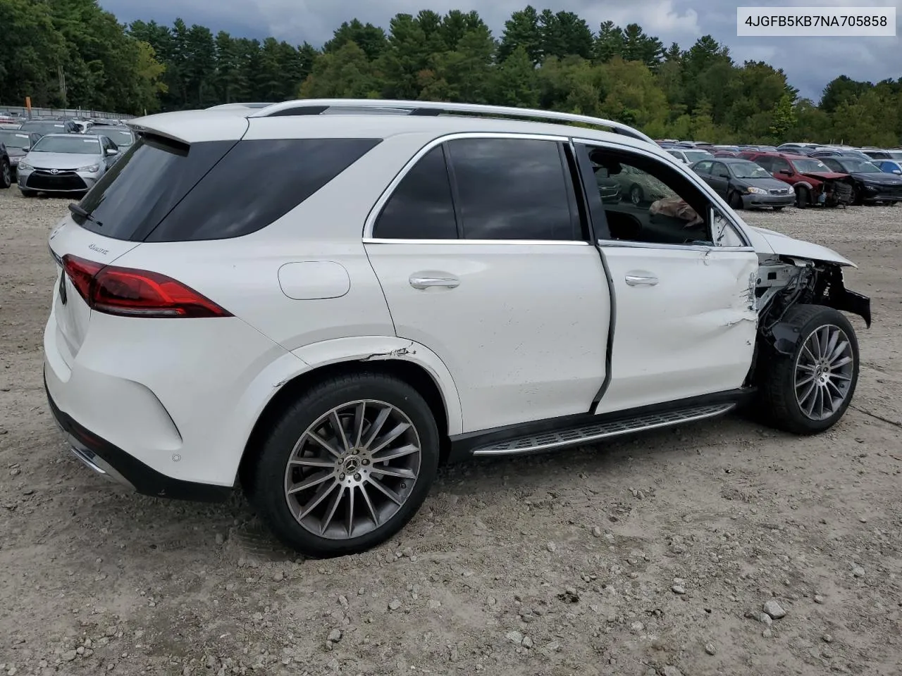 2022 Mercedes-Benz Gle 450 4Matic VIN: 4JGFB5KB7NA705858 Lot: 72999814