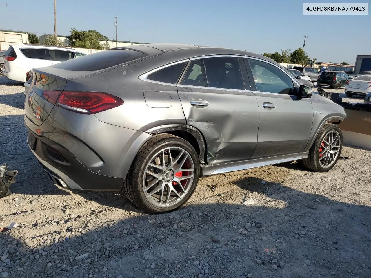 2022 Mercedes-Benz Gle Coupe 63 S 4Matic Amg VIN: 4JGFD8KB7NA779423 Lot: 73595904