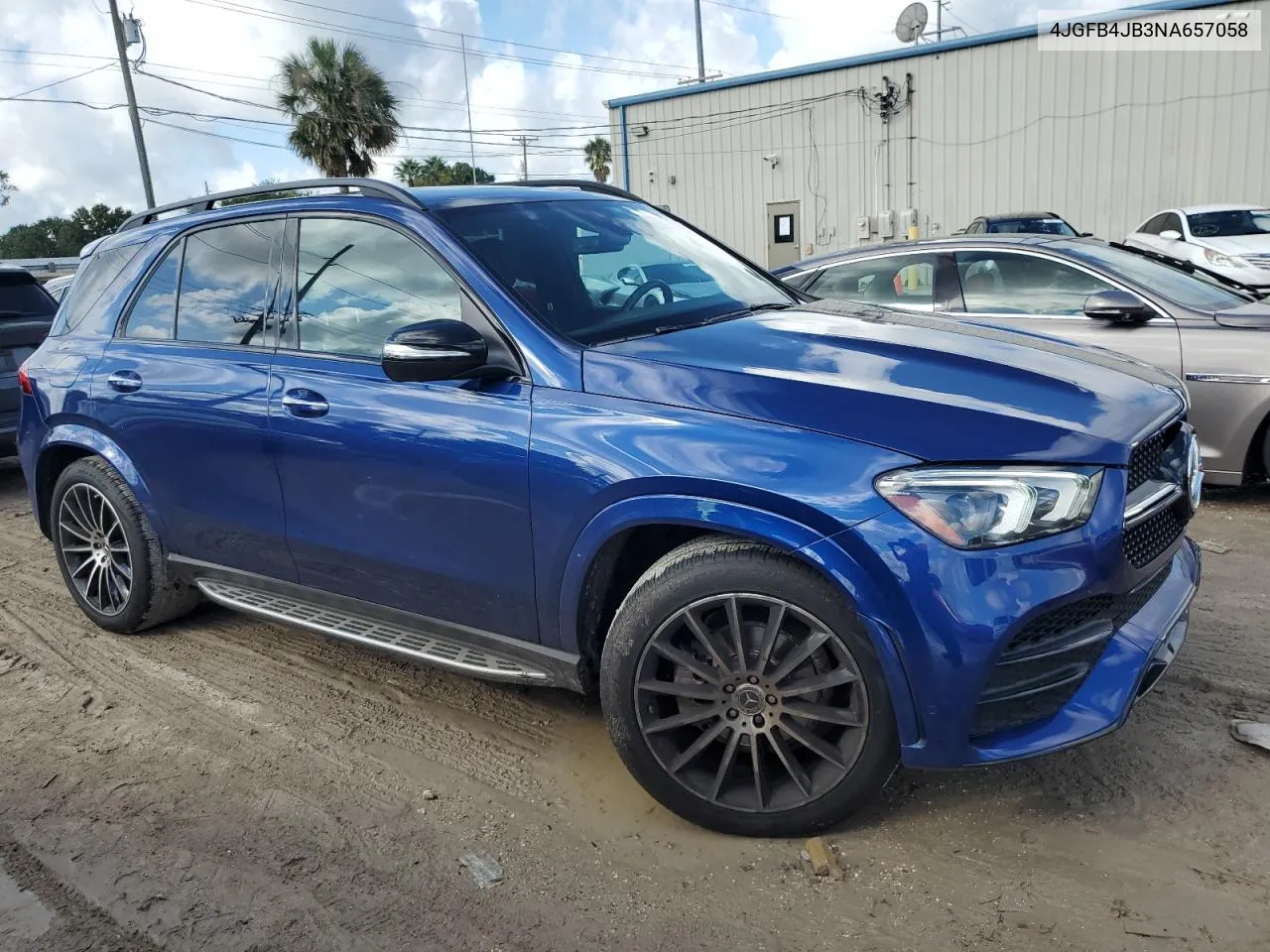 2022 Mercedes-Benz Gle 350 VIN: 4JGFB4JB3NA657058 Lot: 73645744