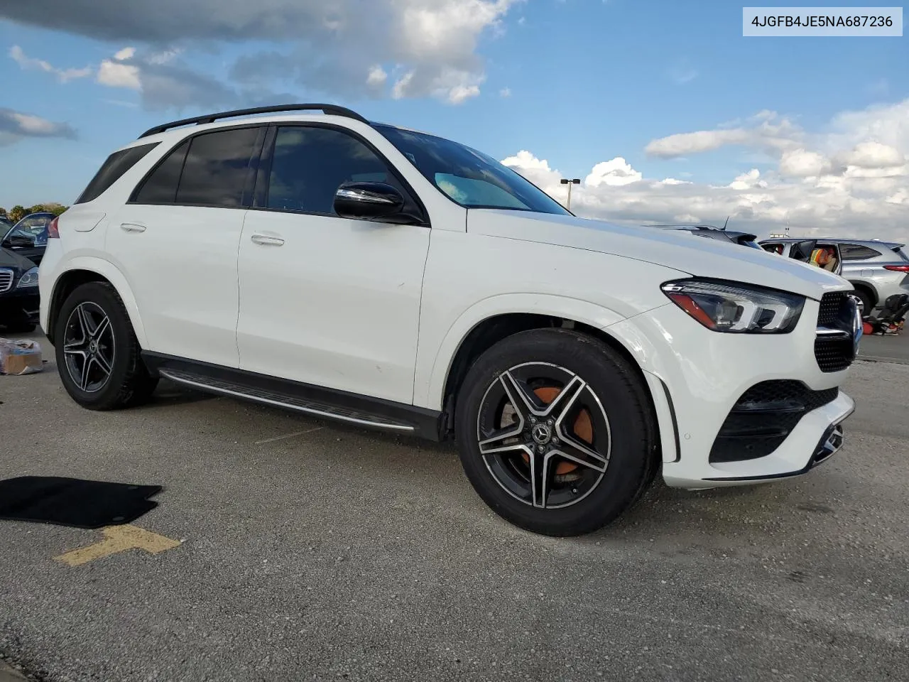 2022 Mercedes-Benz Gle 350 VIN: 4JGFB4JE5NA687236 Lot: 73655364