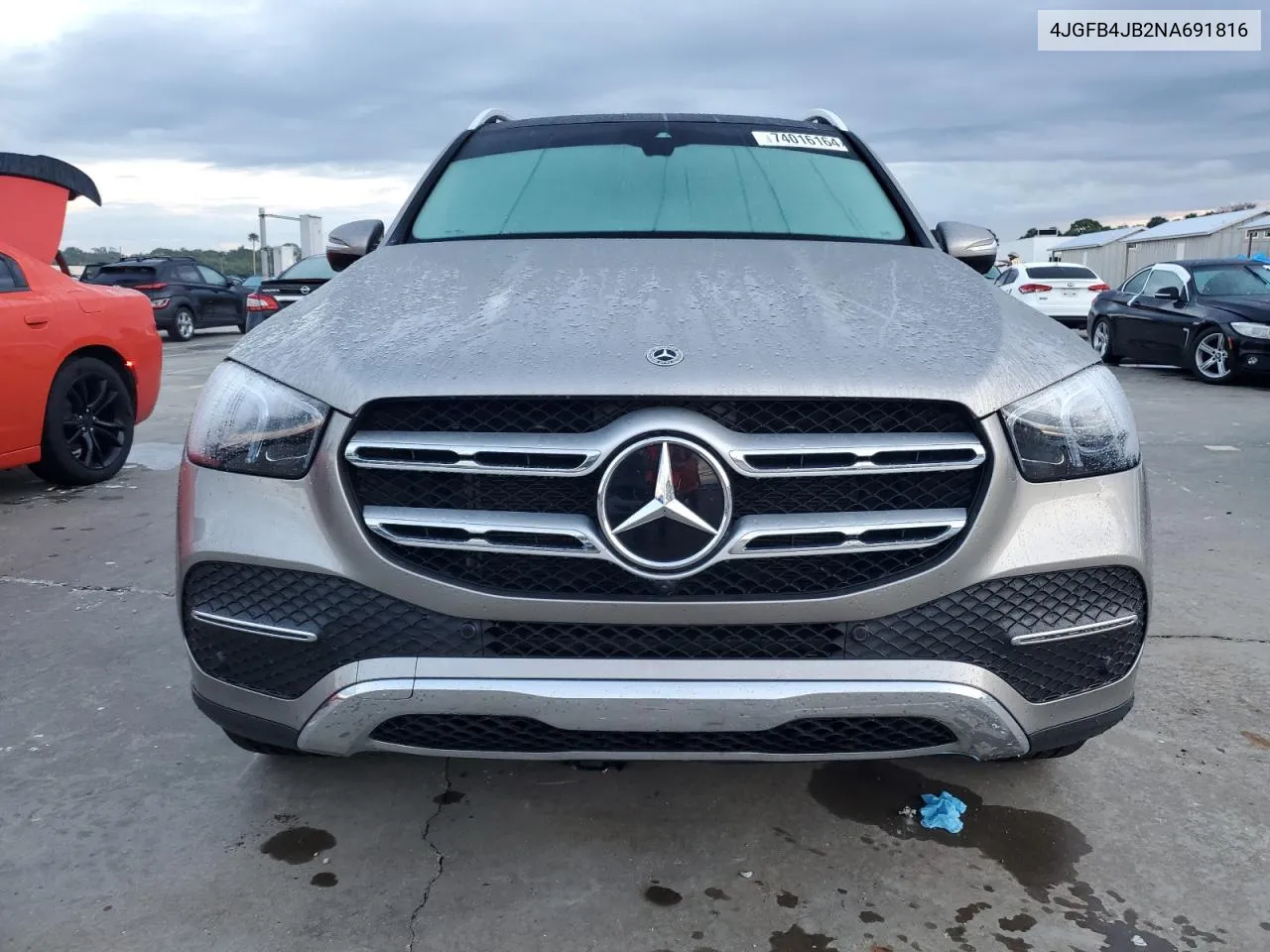 2022 Mercedes-Benz Gle 350 VIN: 4JGFB4JB2NA691816 Lot: 74016164