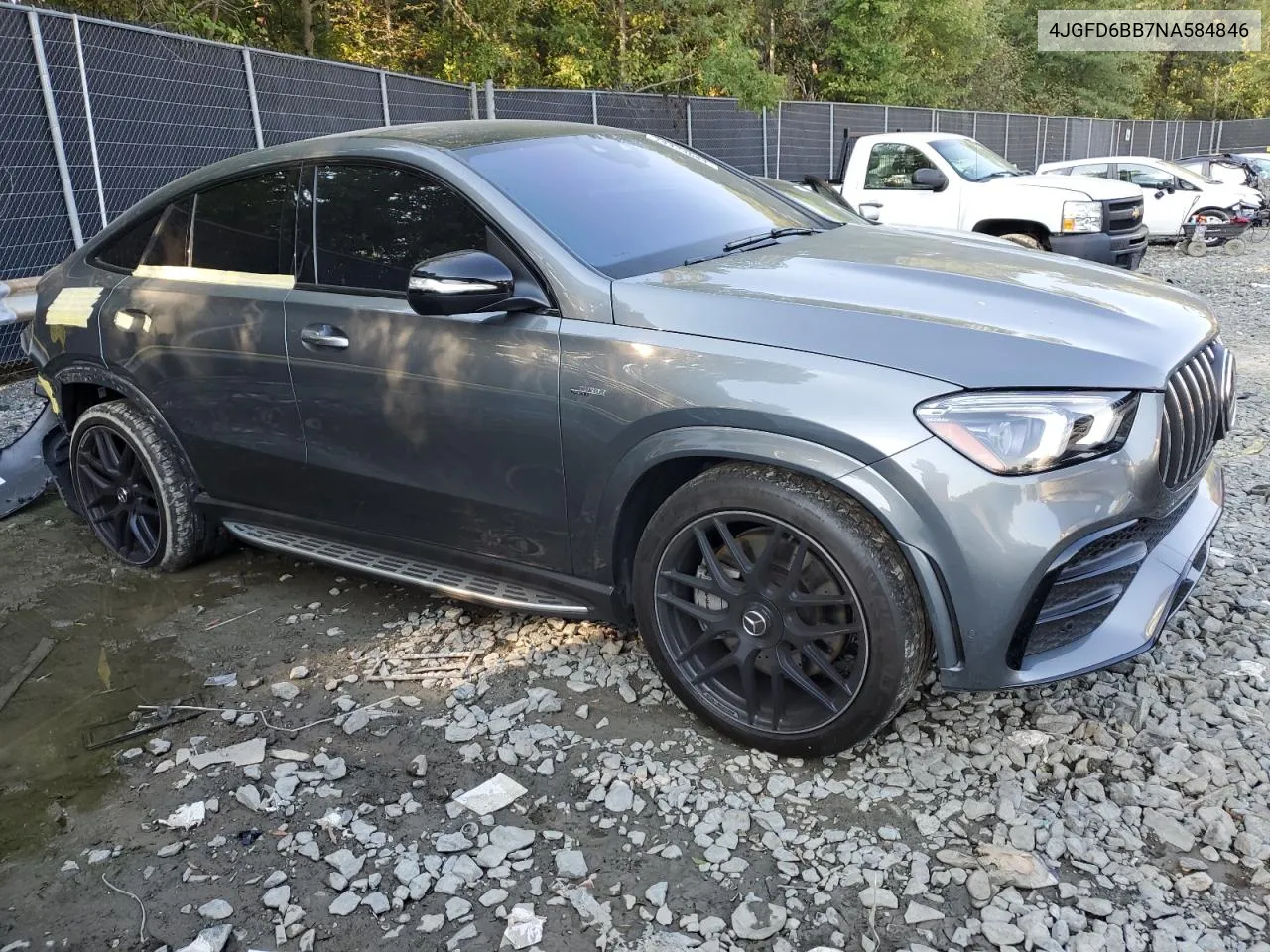 2022 Mercedes-Benz Gle Coupe Amg 53 4Matic VIN: 4JGFD6BB7NA584846 Lot: 74424684