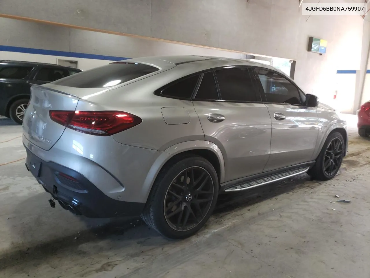 2022 Mercedes-Benz Gle Coupe Amg 53 4Matic VIN: 4JGFD6BB0NA759907 Lot: 74573614