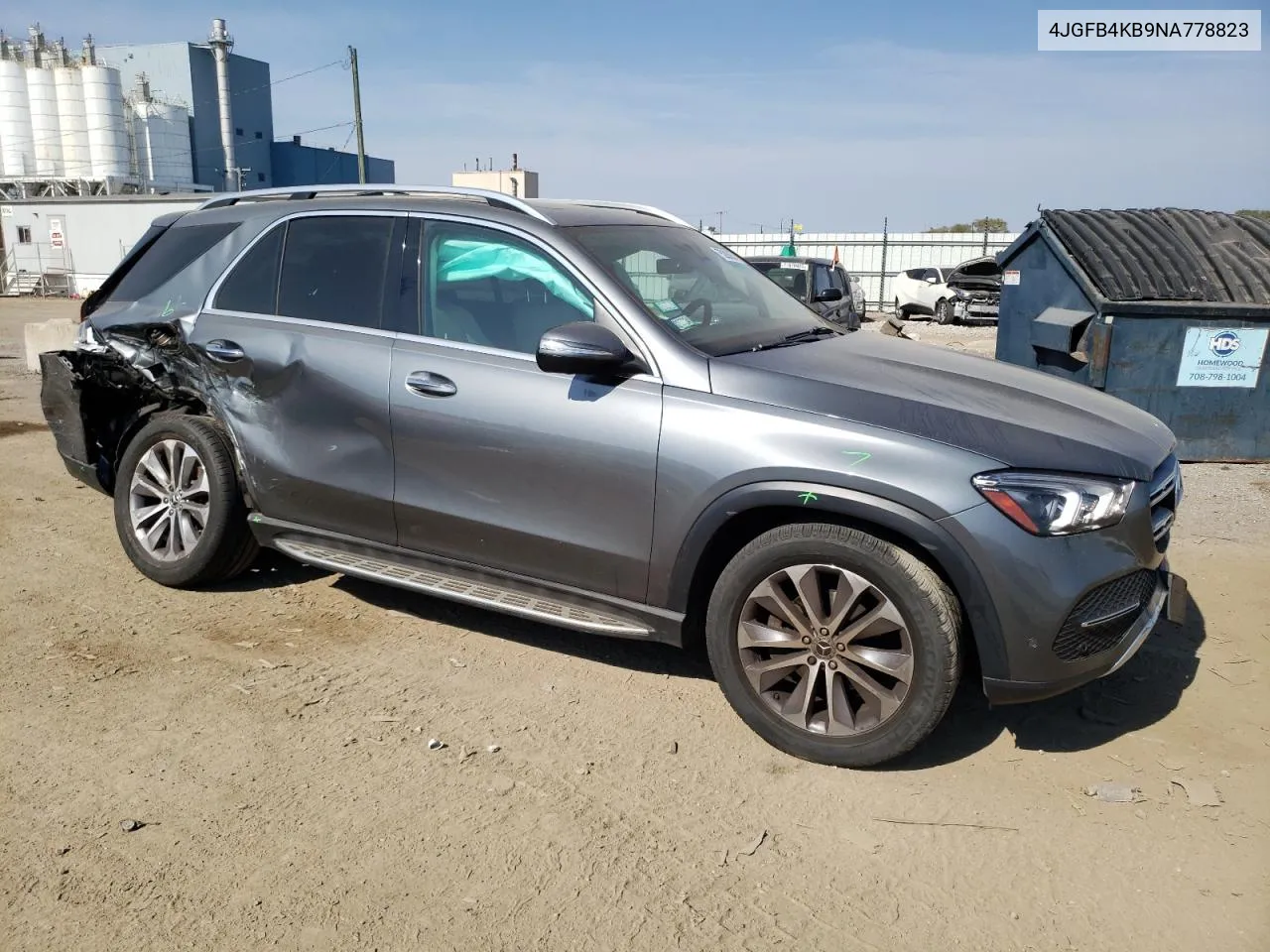 2022 Mercedes-Benz Gle 350 4Matic VIN: 4JGFB4KB9NA778823 Lot: 75285954