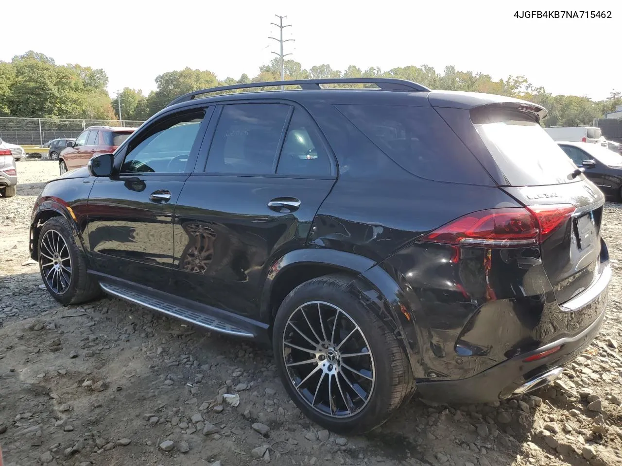 2022 Mercedes-Benz Gle 350 4Matic VIN: 4JGFB4KB7NA715462 Lot: 76248894