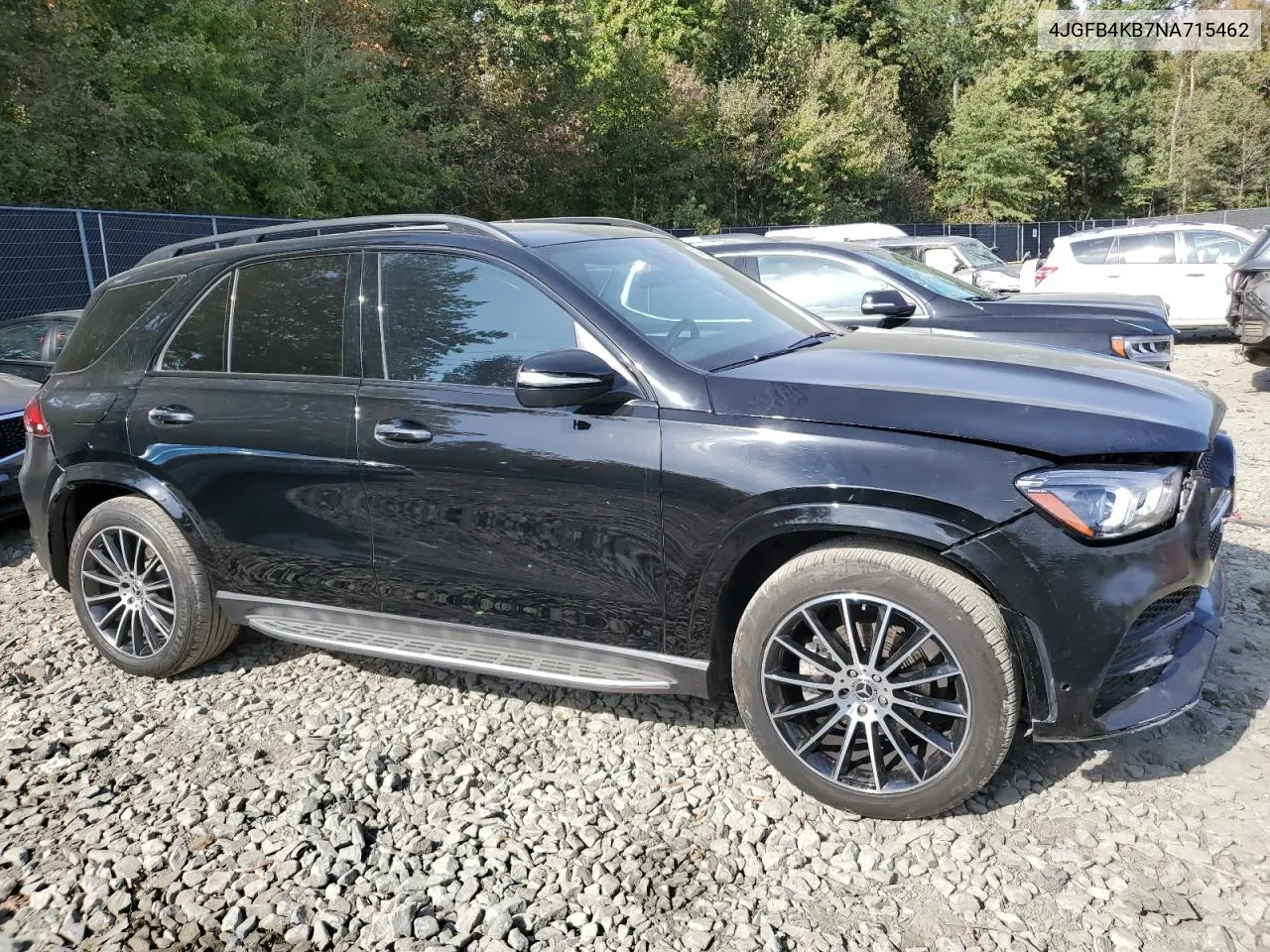 2022 Mercedes-Benz Gle 350 4Matic VIN: 4JGFB4KB7NA715462 Lot: 76248894