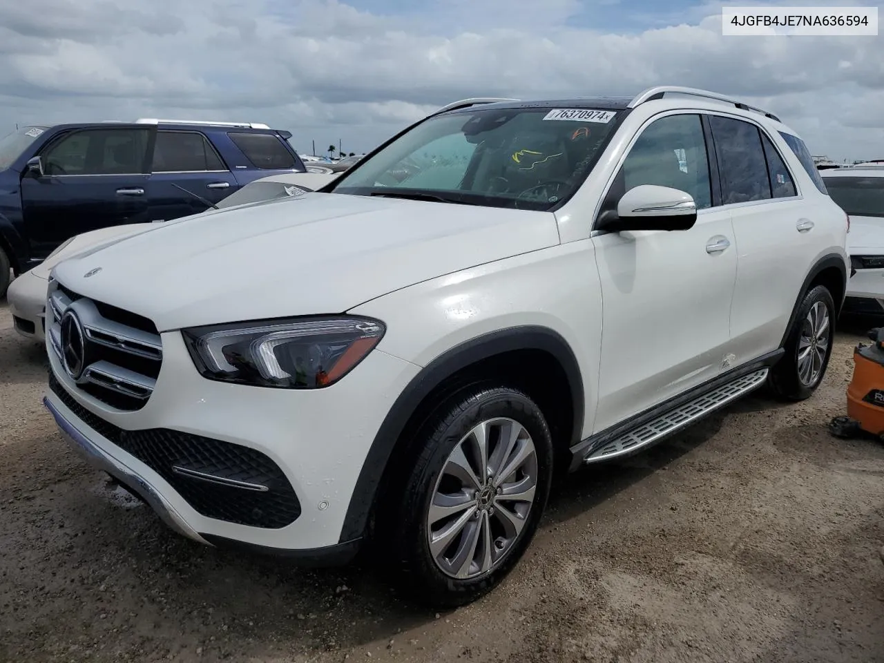 2022 Mercedes-Benz Gle 350 VIN: 4JGFB4JE7NA636594 Lot: 76370974