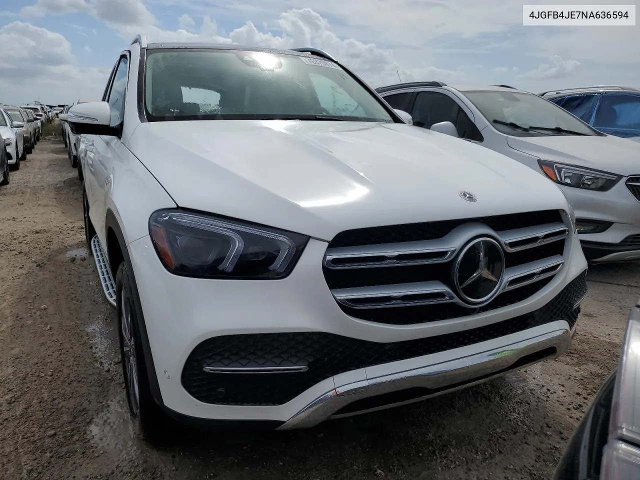 2022 Mercedes-Benz Gle 350 VIN: 4JGFB4JE7NA636594 Lot: 76370974