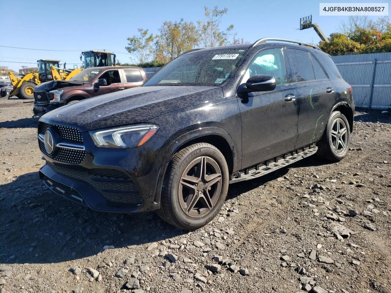 2022 Mercedes-Benz Gle 350 4Matic VIN: 4JGFB4KB3NA808527 Lot: 77917324