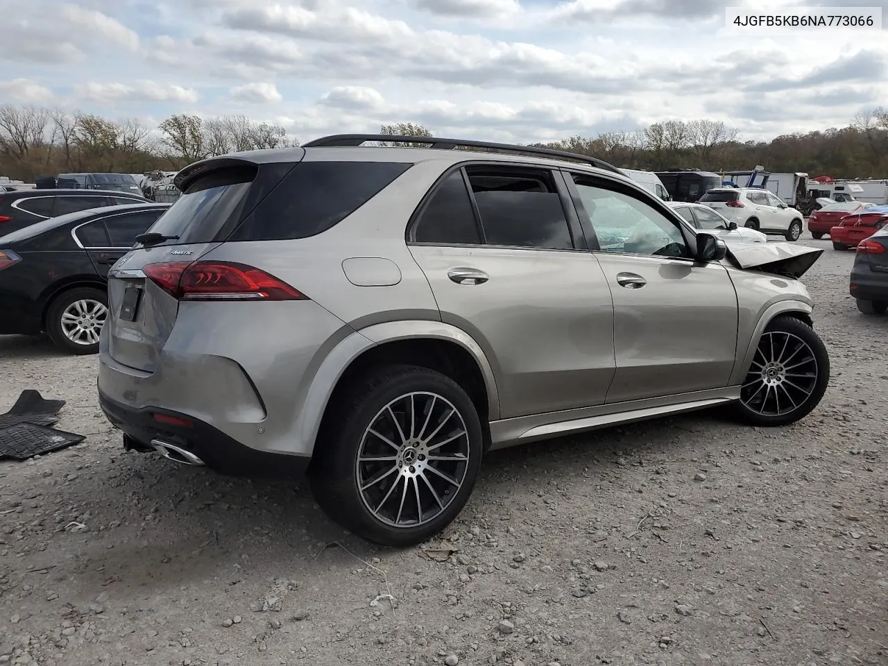 2022 Mercedes-Benz Gle 450 4Matic VIN: 4JGFB5KB6NA773066 Lot: 78267554