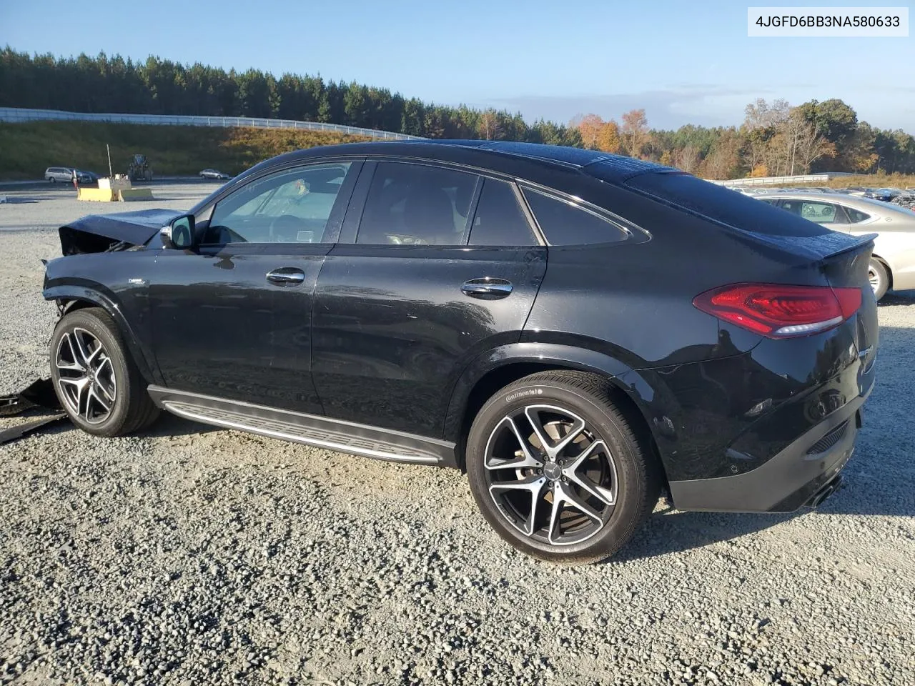 2022 Mercedes-Benz Gle Coupe Amg 53 4Matic VIN: 4JGFD6BB3NA580633 Lot: 78289664