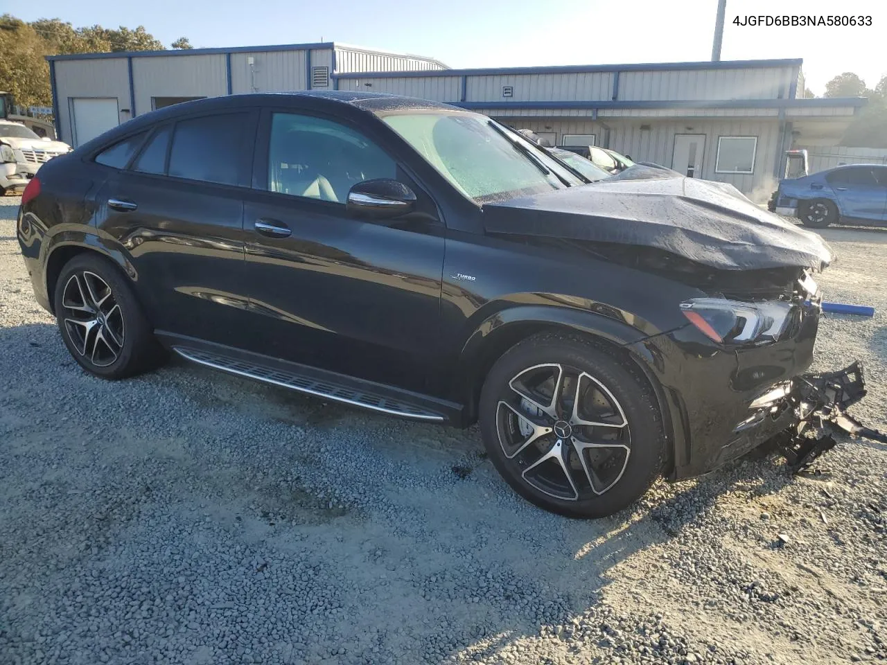 2022 Mercedes-Benz Gle Coupe Amg 53 4Matic VIN: 4JGFD6BB3NA580633 Lot: 78289664