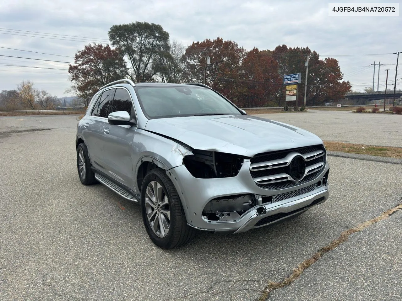 2022 Mercedes-Benz Gle 350 VIN: 4JGFB4JB4NA720572 Lot: 78714854