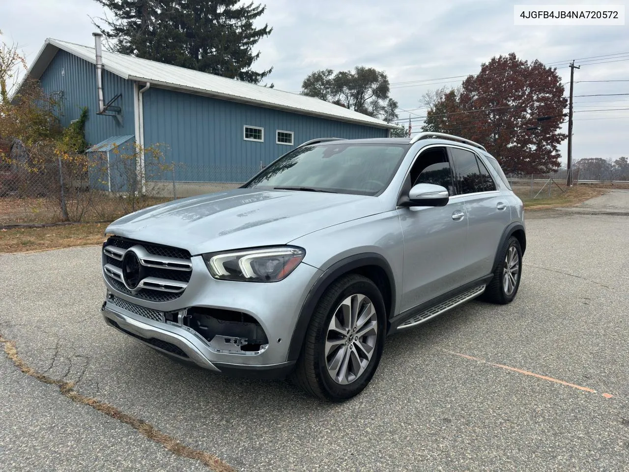 2022 Mercedes-Benz Gle 350 VIN: 4JGFB4JB4NA720572 Lot: 78714854