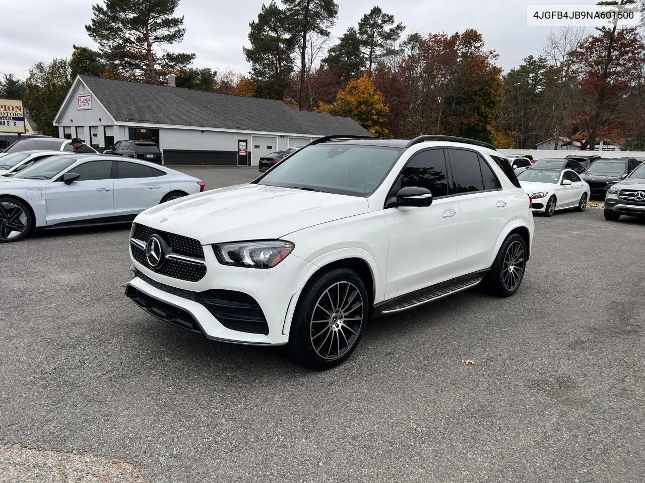 2022 Mercedes-Benz Gle 350 VIN: 4JGFB4JB9NA601500 Lot: 78720584