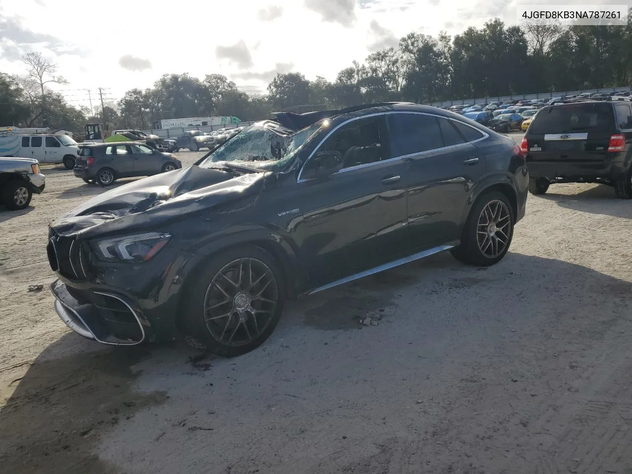 2022 Mercedes-Benz Gle Coupe 63 S 4Matic Amg VIN: 4JGFD8KB3NA787261 Lot: 79554254