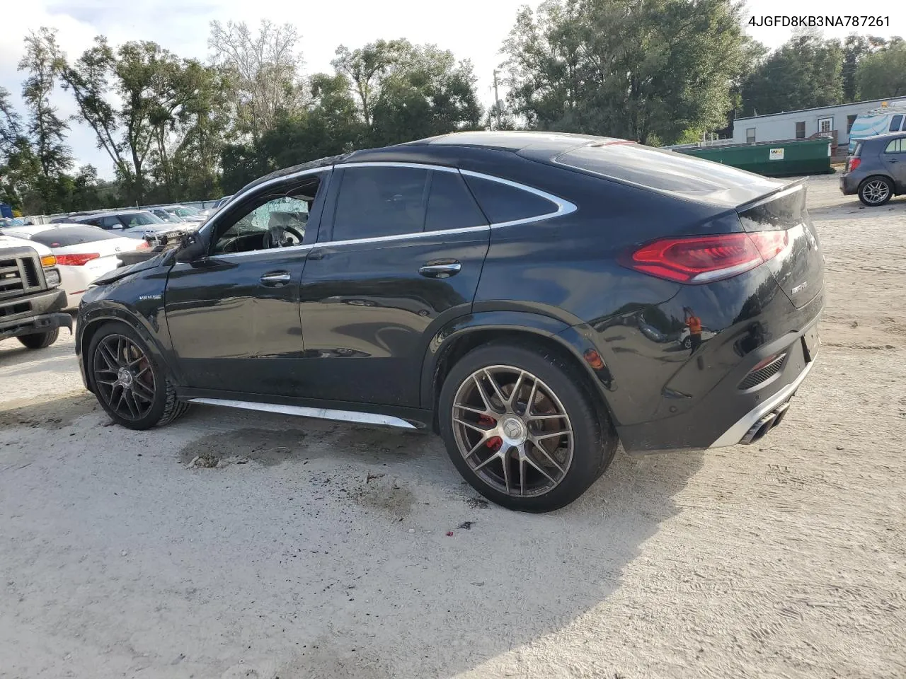 2022 Mercedes-Benz Gle Coupe 63 S 4Matic Amg VIN: 4JGFD8KB3NA787261 Lot: 79554254