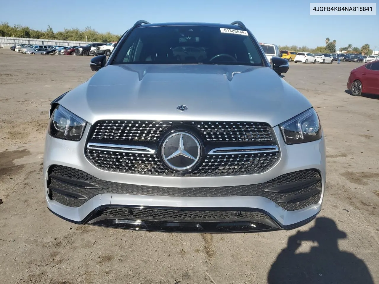 2022 Mercedes-Benz Gle 350 4Matic VIN: 4JGFB4KB4NA818841 Lot: 81308044