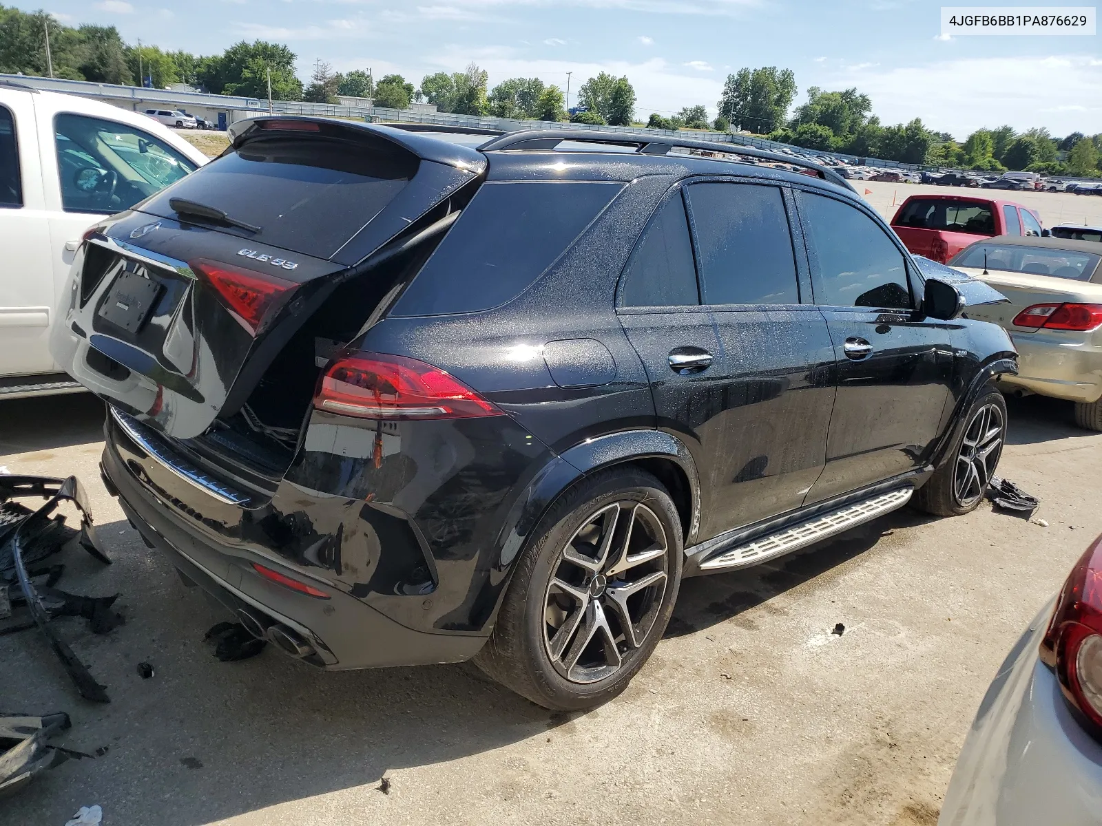 2023 Mercedes-Benz Gle Amg 53 4Matic VIN: 4JGFB6BB1PA876629 Lot: 59678794