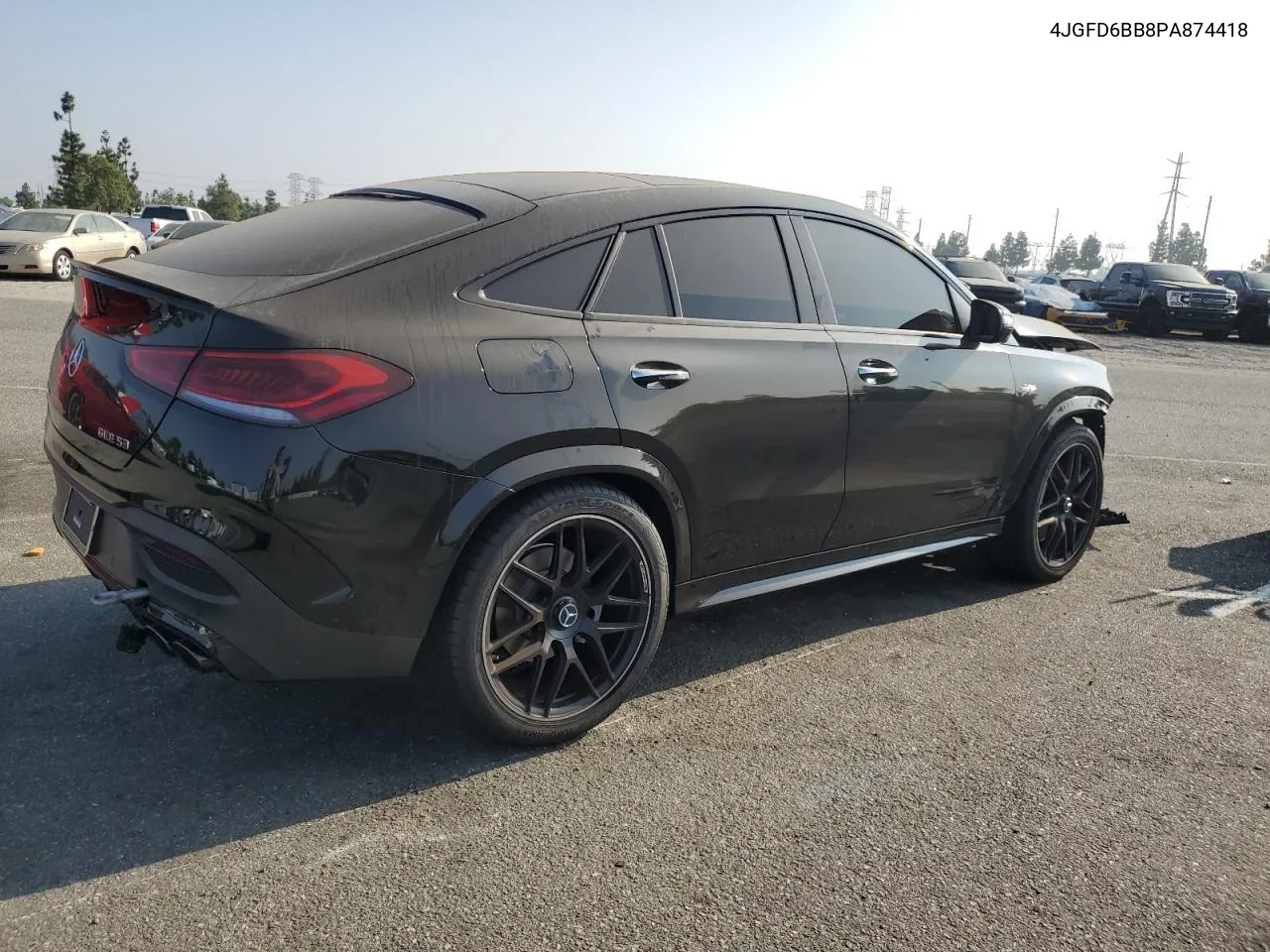 2023 Mercedes-Benz Gle Coupe Amg 53 4Matic VIN: 4JGFD6BB8PA874418 Lot: 76389404