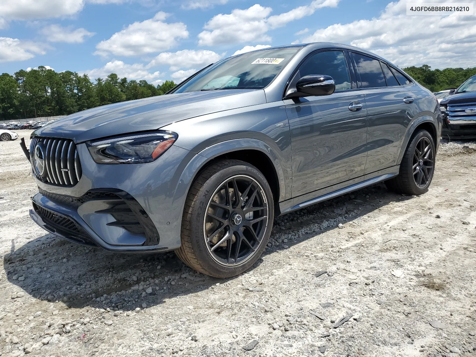 2024 Mercedes-Benz Gle Coupe Amg 53 4Matic VIN: 4JGFD6BB8RB216210 Lot: 62118004