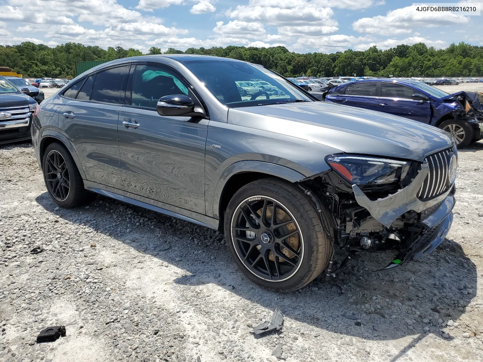 2024 Mercedes-Benz Gle Coupe Amg 53 4Matic VIN: 4JGFD6BB8RB216210 Lot: 62118004