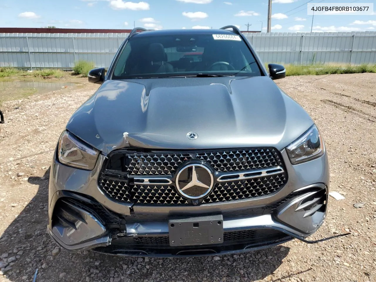 2024 Mercedes-Benz Gle 350 4Matic VIN: 4JGFB4FB0RB103677 Lot: 68266684