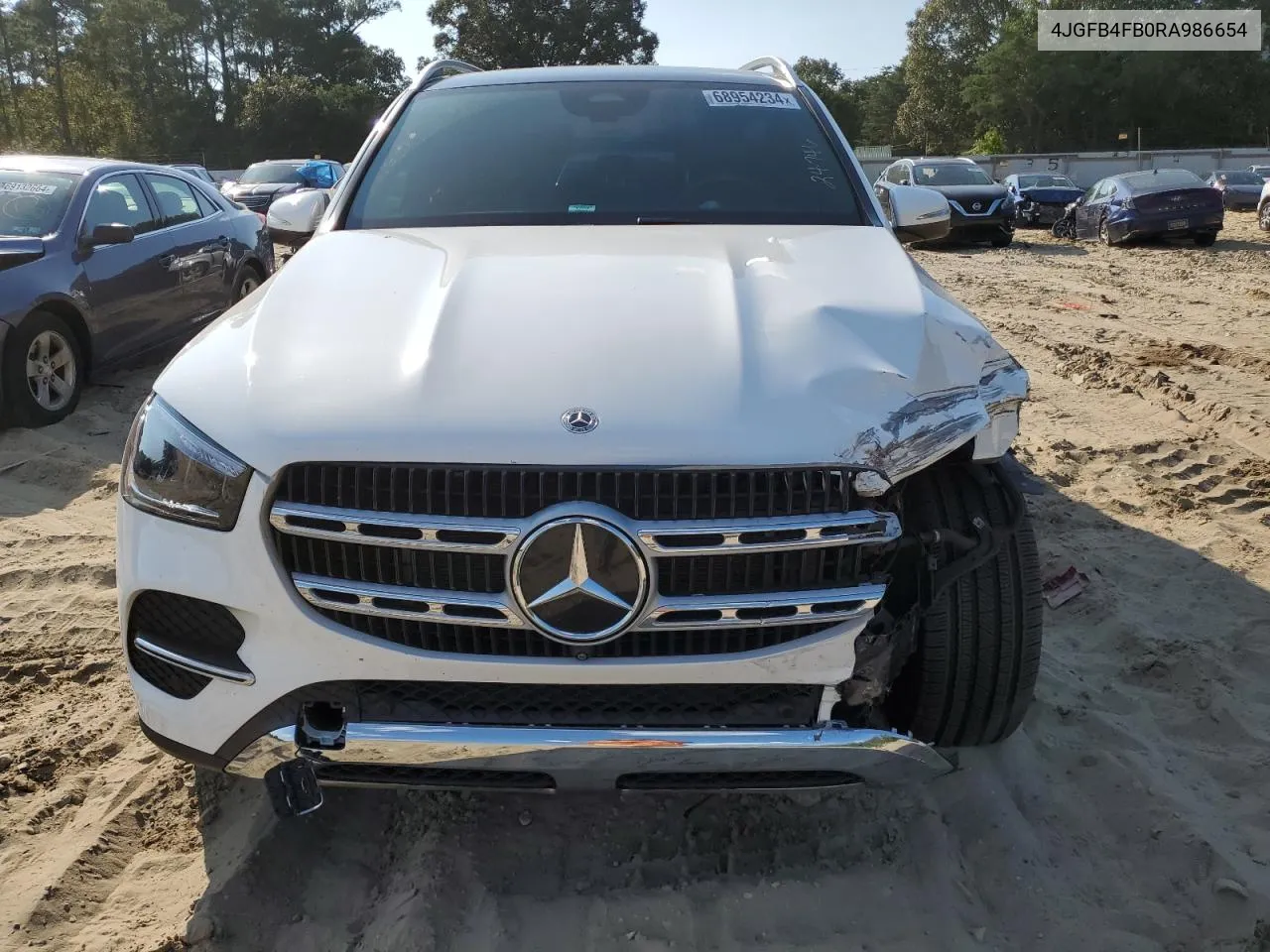 2024 Mercedes-Benz Gle 350 4Matic VIN: 4JGFB4FB0RA986654 Lot: 68954234