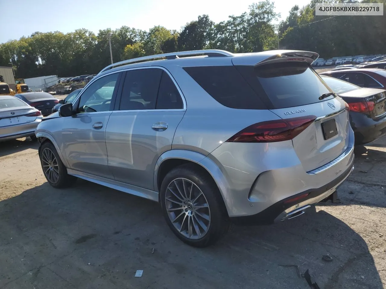 2024 Mercedes-Benz Gle 450 4Matic VIN: 4JGFB5KBXRB229718 Lot: 69388574